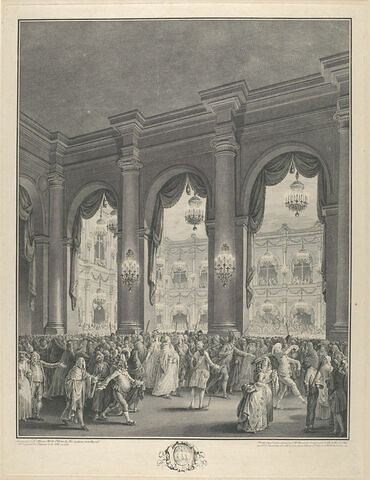 Le bal masqué donné le 23 janvier 1782, à l'occasion de la naissance du Dauphin