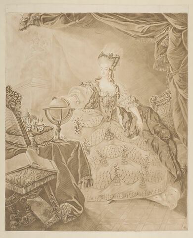Portrait de Marie-Antoinette, image 1/1