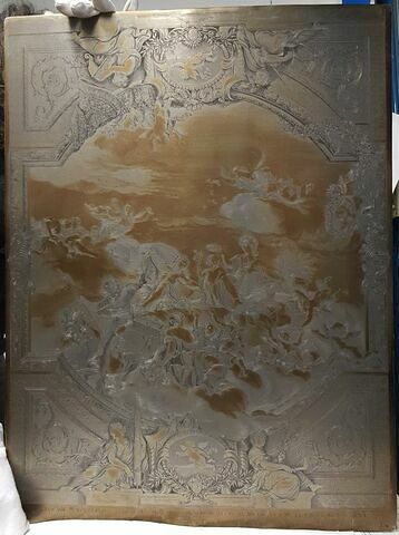 Apollon distribue des récompenses aux sciences et aux arts, et Minerve couronne le génie de la France, image 1/1