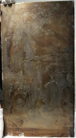 Saint Jean baptisant le peuple sur les bords du Jourdain., image 1/1