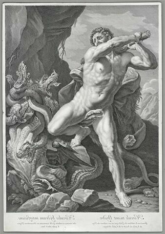 Hercule tuant l'hydre de Lerne, image 1/1