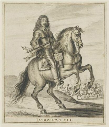 Portrait équestre de Louis XIII
