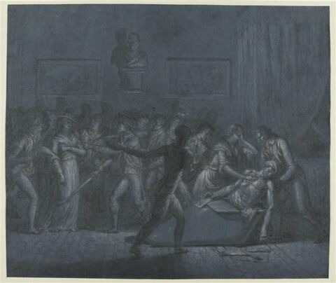 Assassinat de Marat par Charlotte Corday, image 1/1