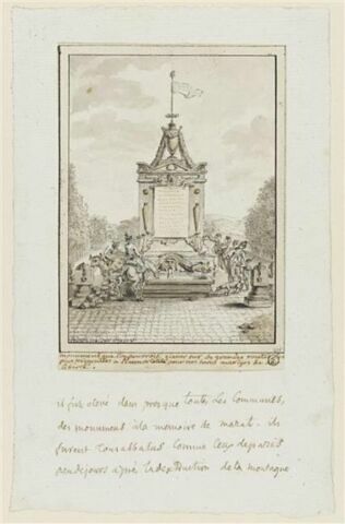 Monument à la mémoire de Marat, image 1/1