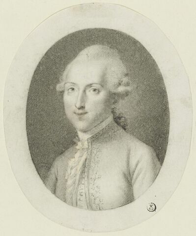 Personnage inconnu, époque Louis XVI