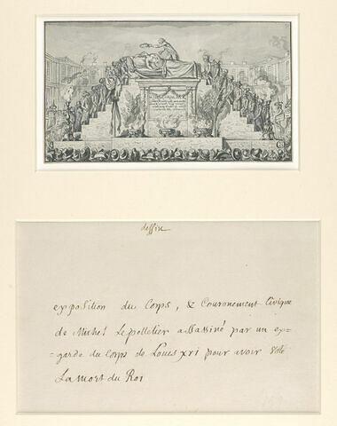 Exposition du corps et couronnement civique de Michel Le Pelletier, image 2/2