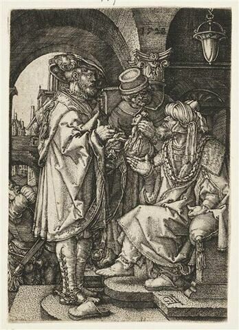 Histoire de Joseph : Joseph fait vendre du blé à ses frères, image 1/1