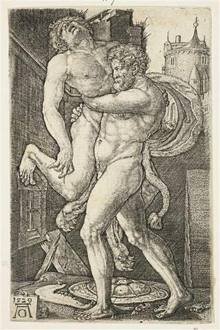 Hercule et Antée