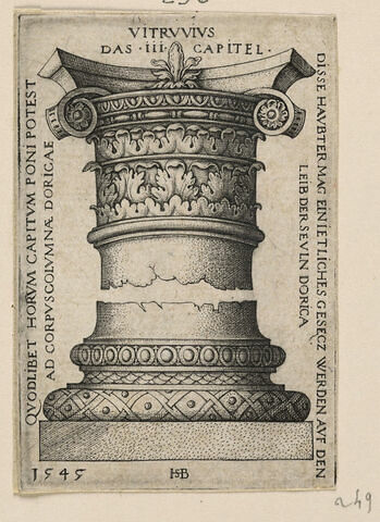 Chapiteau et base colonne, image 1/1