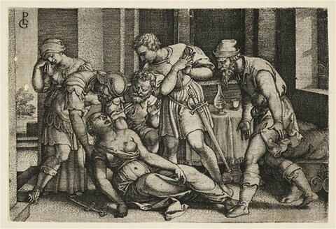 Sujet de l'histoire romaine : le suicide de Lucrèce, image 1/1