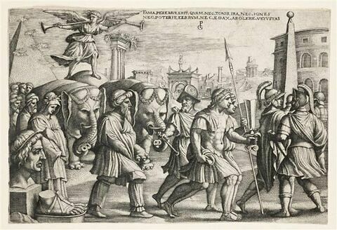 Les six triomphes décrits par Pétrarque : Le Triomphe de la Renommée, image 1/1