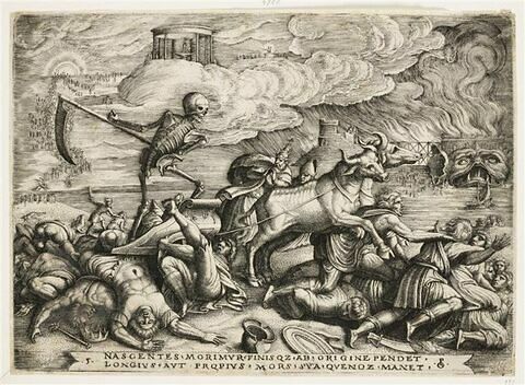 Les six triomphes décrits par Pétrarque : Le Triomphe de la Mort, image 1/1