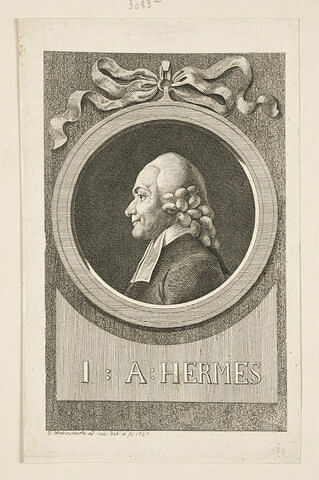 Portrait de J.A.Hermes, image 1/2