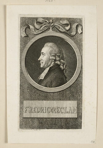 Portrait de Fr. Reclam, image 1/1