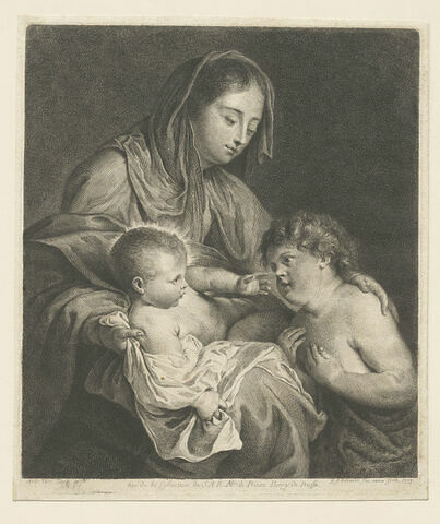 La Vierge, Jésus et St Jean, image 1/1