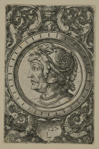 Tête d'un guerrier, image 1/1