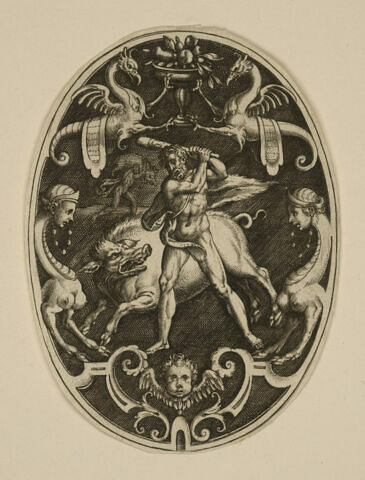 Hercule et le sanglier d'Erymanthe, image 1/1