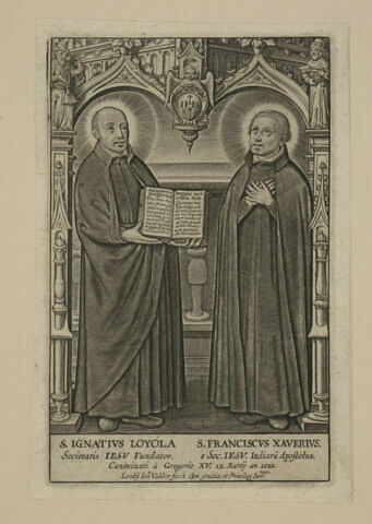 Saint Ignace de Loyola et Saint François-Xavier