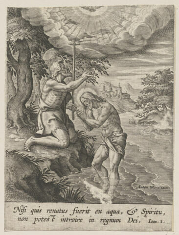 Le baptême de Jésus, image 1/1