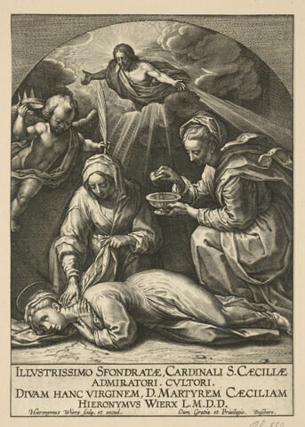 Martyre de Sainte Cécile, image 1/1