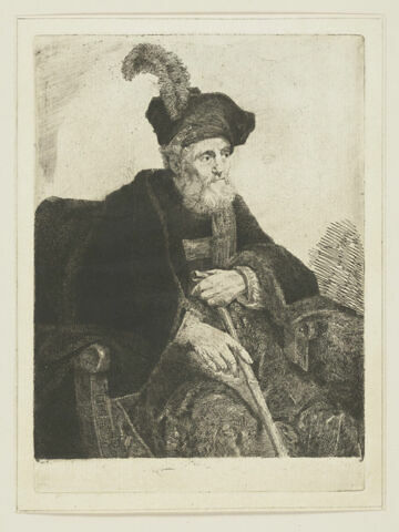 Vieillard assis, image 1/1