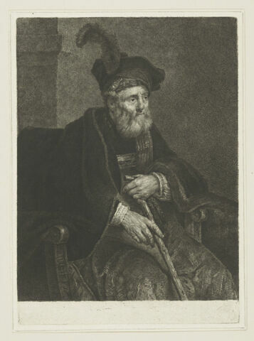 Vieillard assis, image 1/1