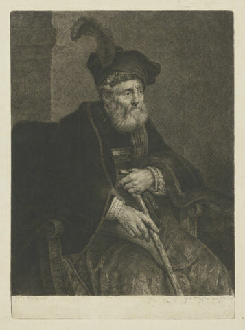 Vieillard assis, image 1/1