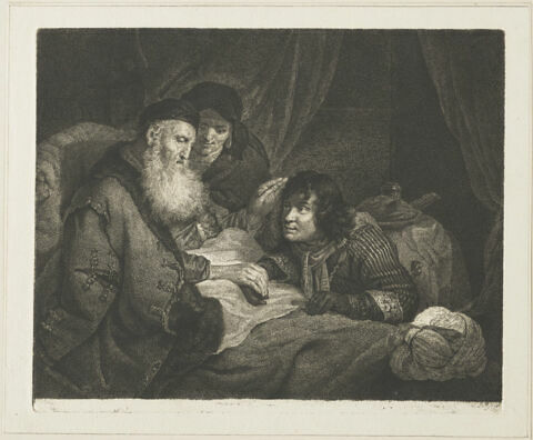 Jacob bénissant Isaac