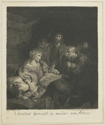 Christus geneest de moeder van Petrus, image 1/1