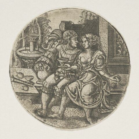 Le soldat et sa maîtresse, image 1/1