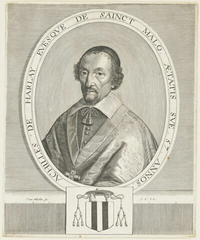 A. de Harlay, évêque de Saint Malo, image 1/1