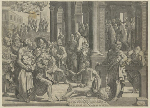 Pierre et Jean guérissent un perclus