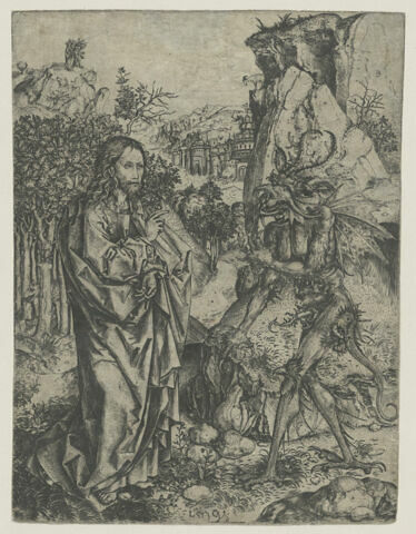 Jésus-Christ tenté par le démon