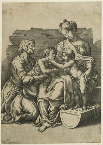 La Vierge à l'Enfant avec sainte Elisabeth et le petit saint Jean