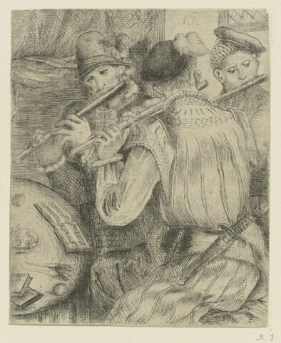 Les trois flûteurs, image 1/1