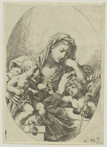 La Vierge à l'Enfant avec Saint Jean-Baptiste, image 1/1