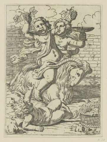 Bacchanale de trois enfants, image 1/1