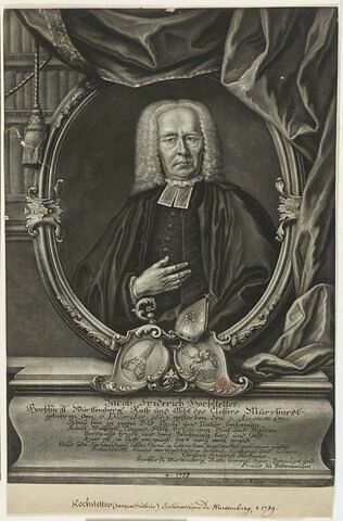 Portrait de Jacob Friderich Hochstetter, image 1/1