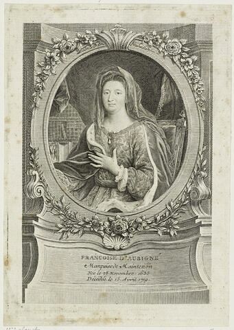 Portrait de Françoise d'Aubigné, Marquise de Maintenon, image 1/1