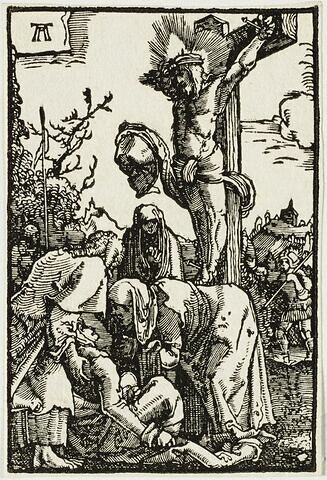 La Crucifixion  : Chute et Rédemption de l'Humanité, suite de quarante bois gravés, image 1/1