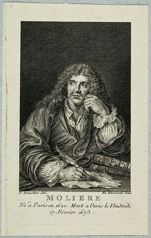 Portrait de Molière, image 1/1