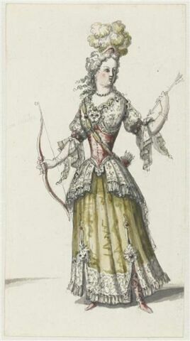 Costumes des Fêtes, Mascarades. Théâtres, etc., de Louis XIV, image 1/1