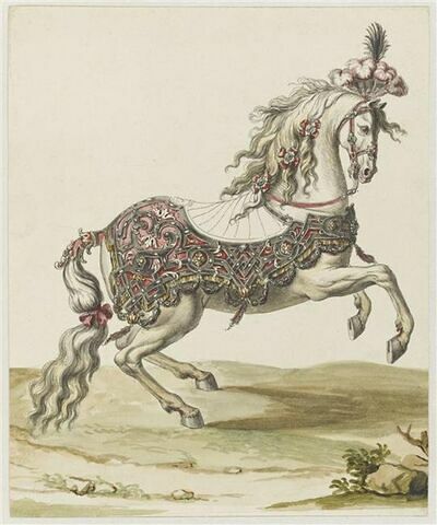 Caparaçon du cheval de parade "Le Glorieux"