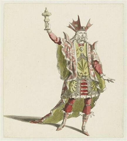 Costumes des Fêtes, Mascarades. Théâtres, etc., de Louis XIV, image 1/1