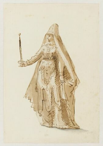 Costumes des Fêtes, Mascarades. Théâtres, etc., de Louis XIV, image 1/1