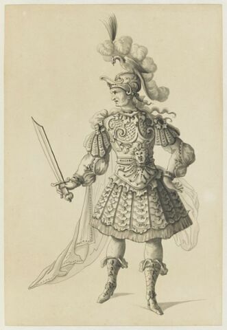 Costumes des Fêtes, Mascarades. Théâtres, etc., de Louis XIV, image 1/1