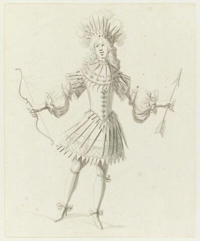 Costumes des Fêtes, Mascarades. Théâtres, etc., de Louis XIV, image 1/1
