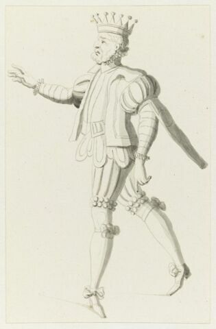 Costumes des Fêtes, Mascarades. Théâtres, etc., de Louis XIV, image 1/1