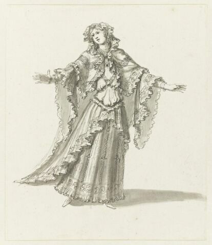 Costumes des Fêtes, Mascarades. Théâtres, etc., de Louis XIV, image 1/1