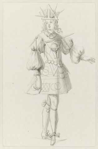 Costumes des Fêtes, Mascarades. Théâtres, etc., de Louis XIV, image 1/1